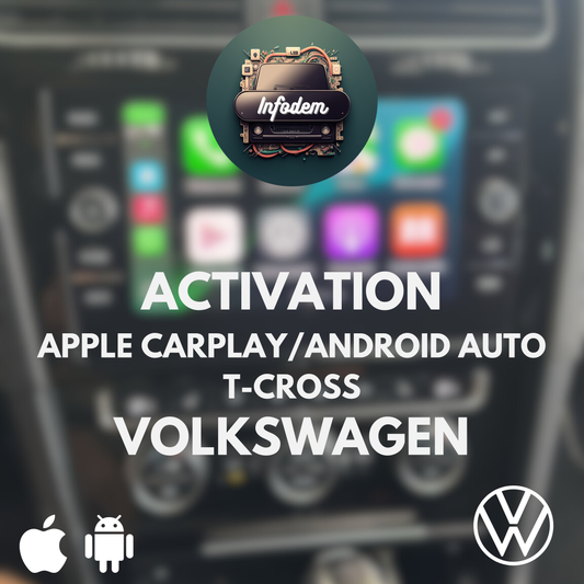 Activation CarPlay & Android Auto T-Cross - Volkswagen MST2 Delphi Technisat