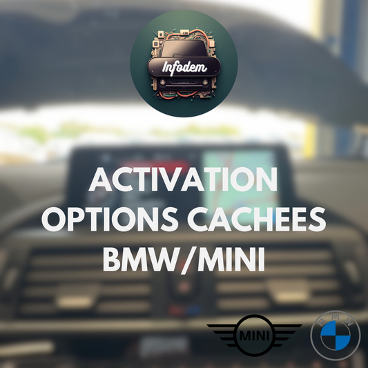 Activations d'options cachées - BMW