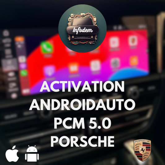 Activation Android Auto - Porsche PCM 5