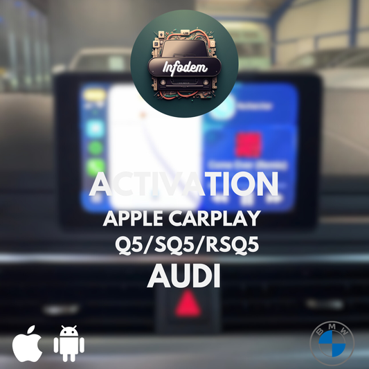 Activation Apple CarPlay & Android Auto - Audi Q5 / SQ5 / RSQ5