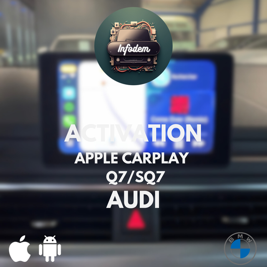 Activation Apple CarPlay & Android Auto - Audi Q7 / SQ7