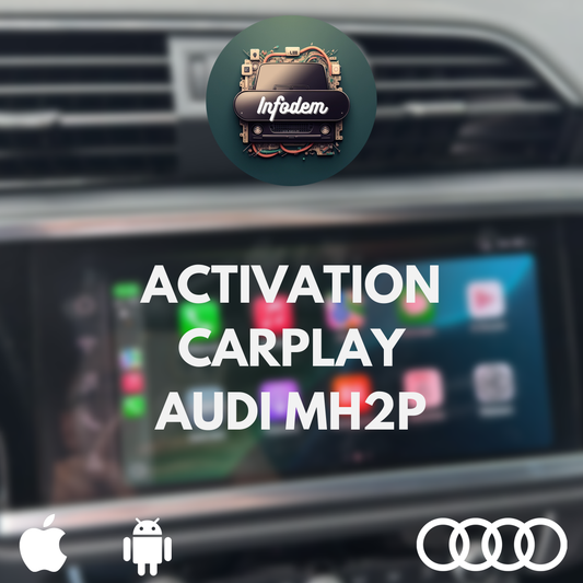 Activation Apple CarPlay - AUDI MH2P